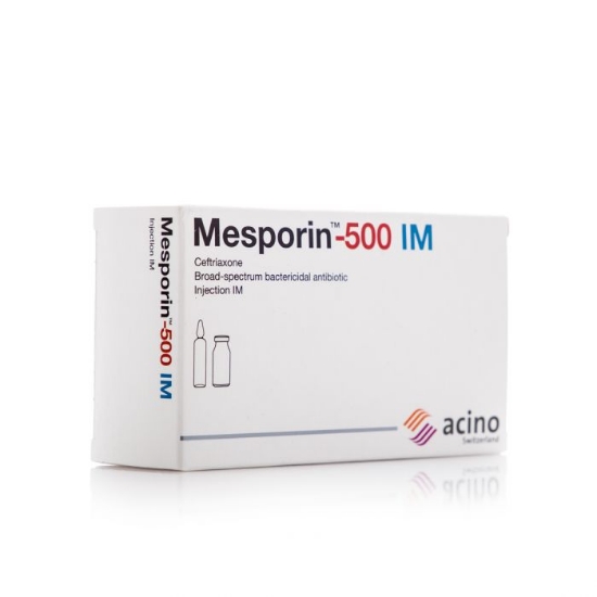 Mesporin-500 IM vi+amp OP 1 Acino SA 4